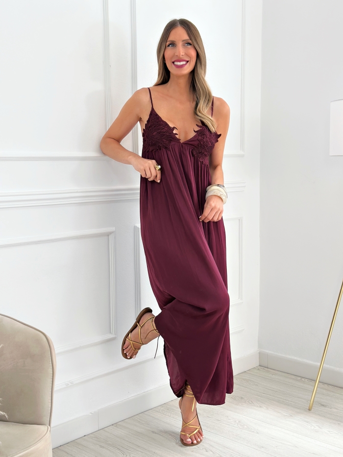 Vestido Vaiana Buganvilla
