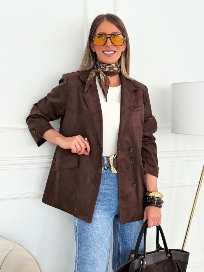 Blazer Ante Vernazza Chocolate