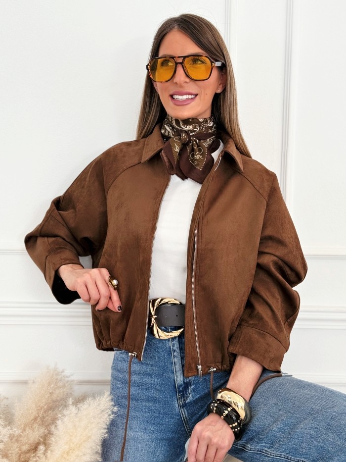 Bomber Madison Marrón