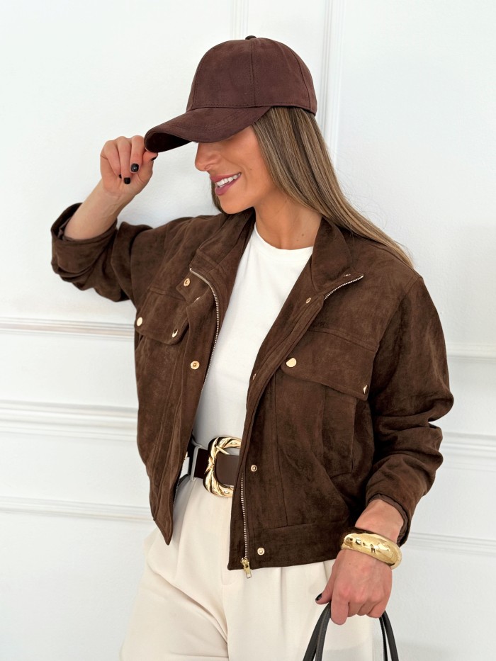 Gorra Ante Chocolate