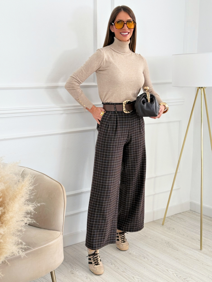 Pantalón Cuadros Ava