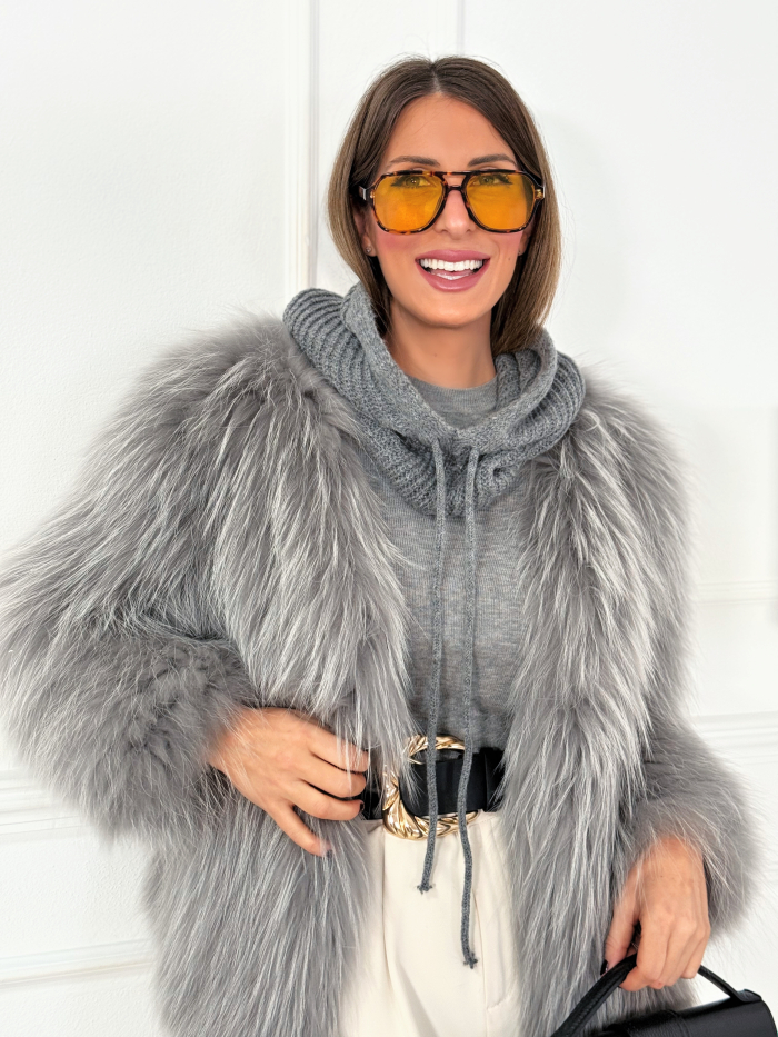 Balaclava Punto Gris