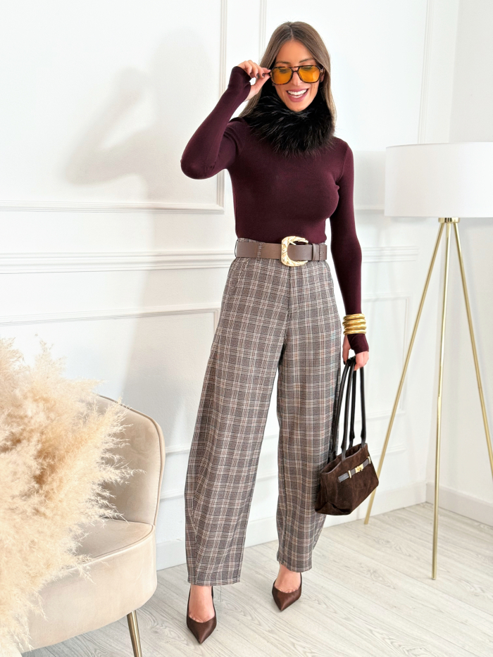 Pantalón Cuadros Lindsay