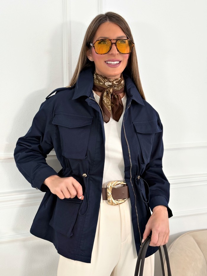 Cazadora Bristol Marino