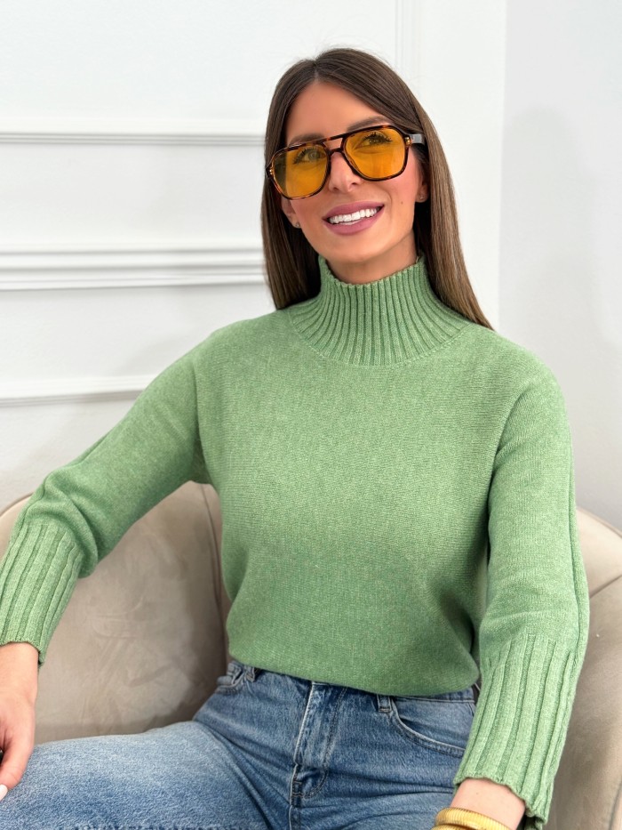 Jersey Claire Verde Agua