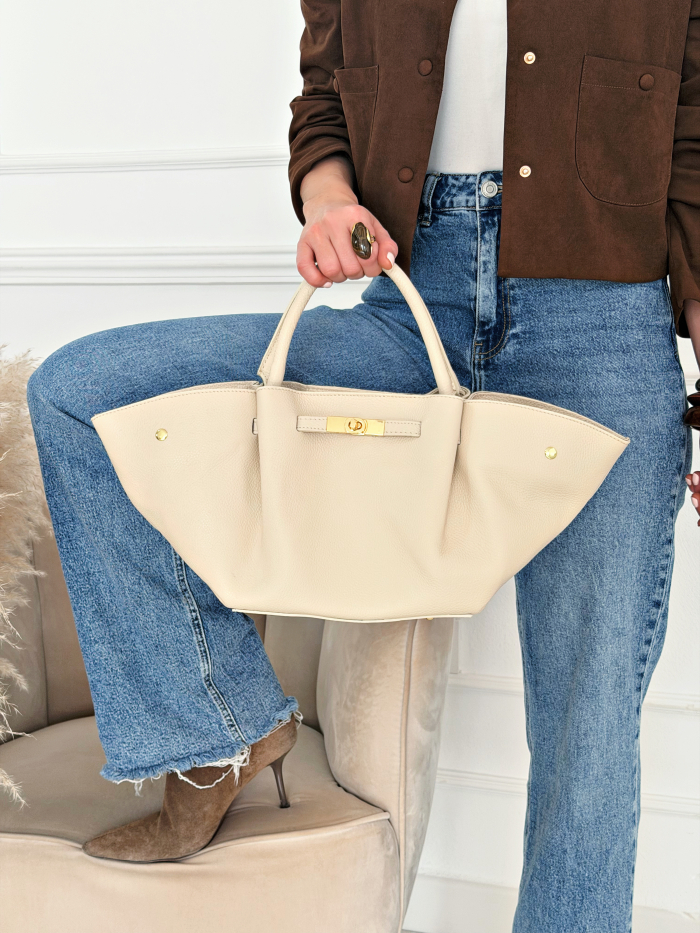 Bolso Boston Beige