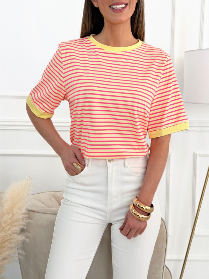 Camiseta Rayas Andiara