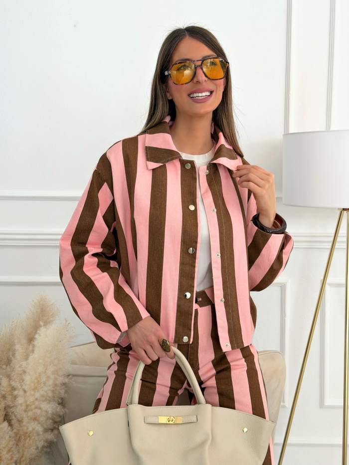 Cazadora Rayas Oporto