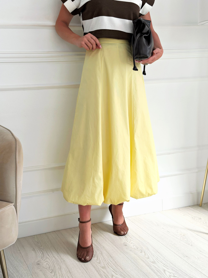 Falda Globo Amarilla