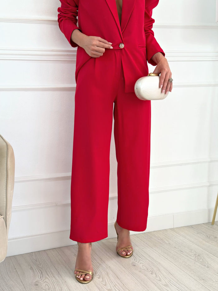 Pantalón Génova Rojo Cereza